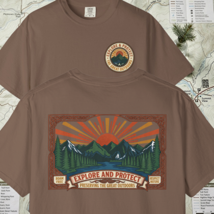 Vintage Outdoor "Explore & Protect"